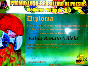 PREMIO LUSO-BRASILEIRO - MELHORES POETAS de 2012 e 2013