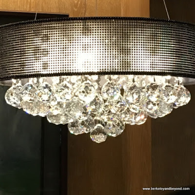 Swarovski crystal light fixture at Noodle House in Taipei, Taiwan Swarovski crystal light fixture at Noodle House in Taipei, Taiwan