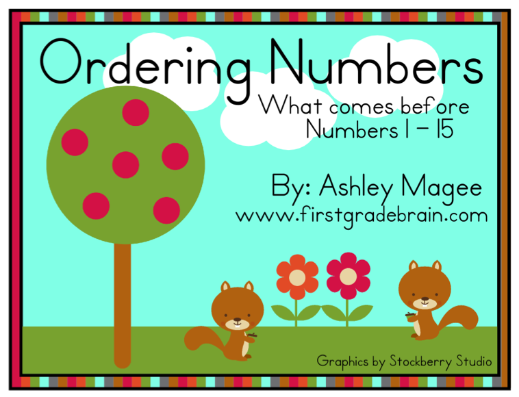 The best of teacher entrepreneurs free math lesson ordering numbers