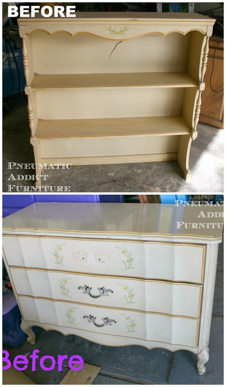 What To Do With An Old Dresser Hutch Pneumatic Addict