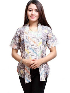 Model baju batik wanita terbaru lengan pendek Model baju batik wanita terbaru lengan pendek