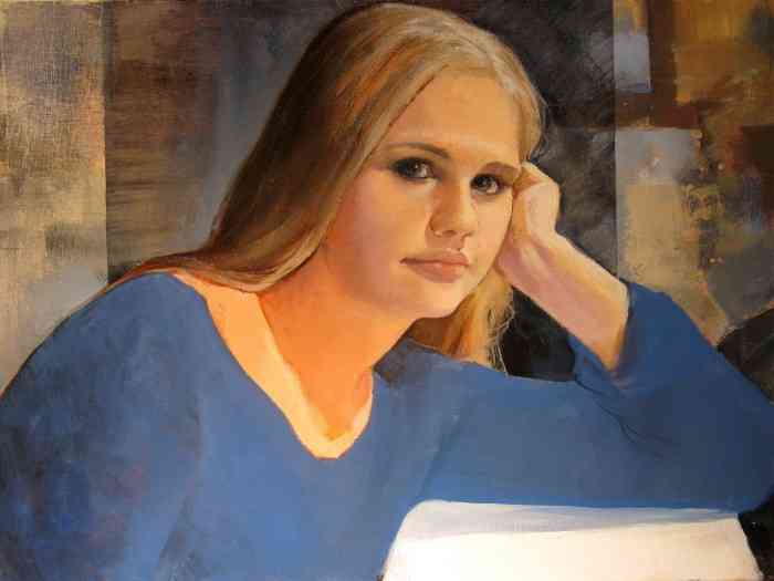 Молодая украинская художница. Viktoria Kutukova