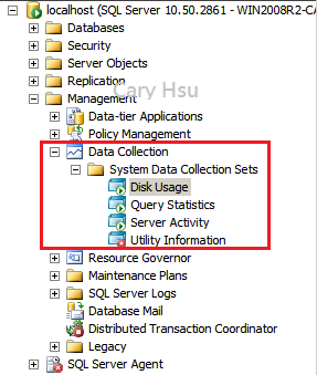 CaryHsu - 學無止盡: 如何啟用與設定資料收集器(Data Collection)
