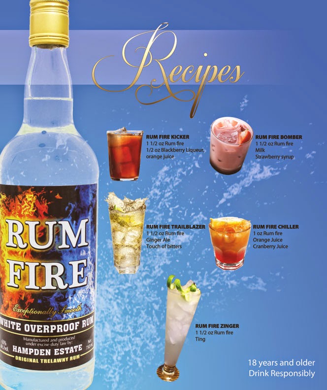 Hampden Estate Rum Fire Cocktails