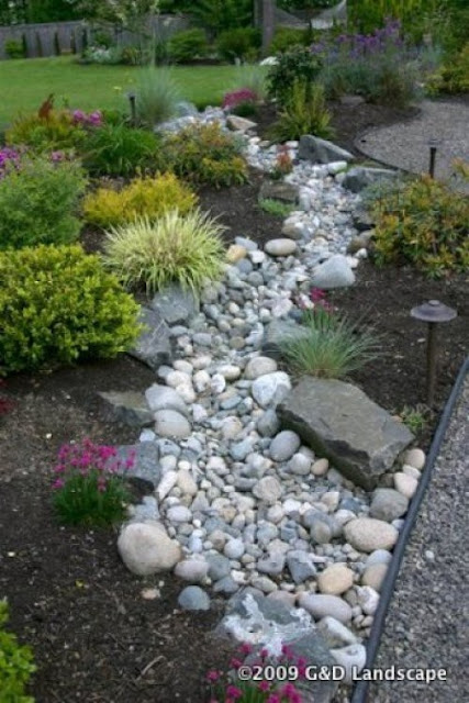 Dry River Creek Bed Ideas To Help With, Dry River Bed Landscape Ideas