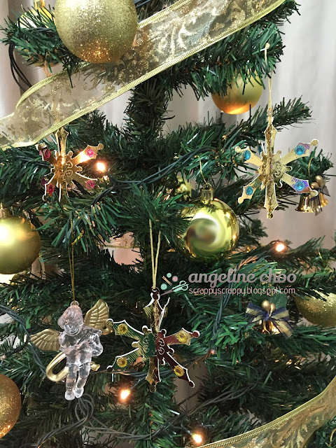 ScrappyScrappy: Christmas - It's so Gold #scrappyscrappy #svgattic #ornament #christmas #gold #glitter