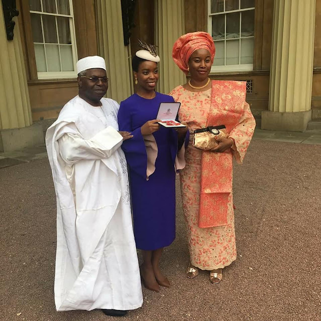 Ade Hassan Receives MBE Award From Queen Elizabeth For Her 