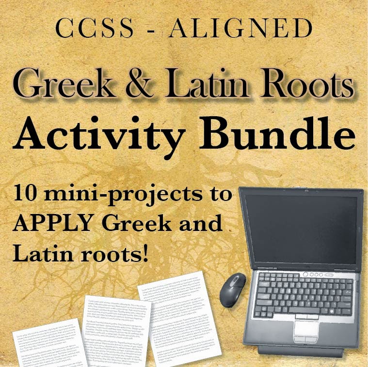 Greek & Latin Roots Activity Bundle Greek & Latin Roots Activity Bundle