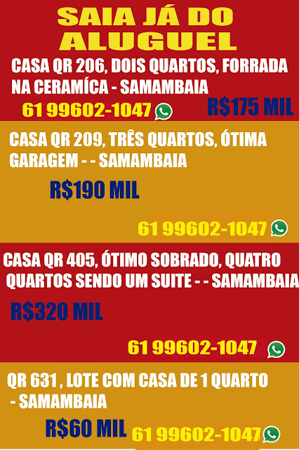SAIA JÁ DO ALUGUEL