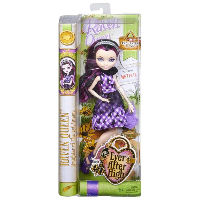  Mattel Ever After High School Spirit Apple White and Raven  Queen Doll (2-Pack) : Toys & Games