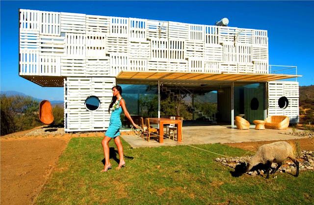 Boc Casa Manifesto Recycled Shipping Container House Chile Reduction Of Building Materials Clean And Renewable Energy Use All These Concepts Converge In The Casa Manifesto Recycled Shipping Container House