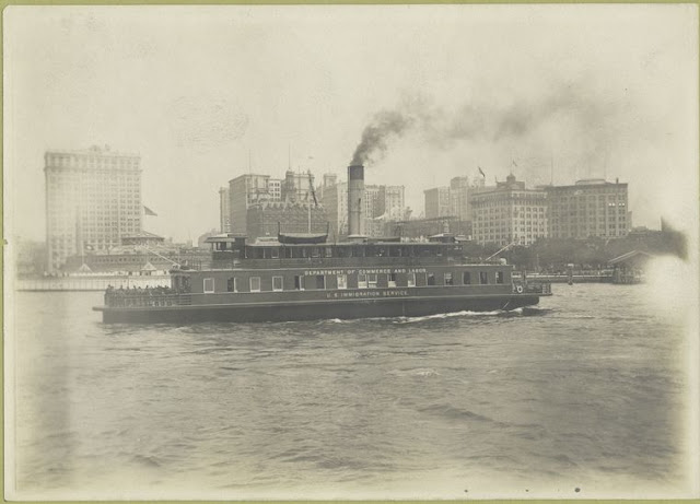 La inmigración en Ellis Island Nueva York a principios del siglo XX