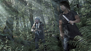 image du jeu Rambo the video game, scène de la forêt