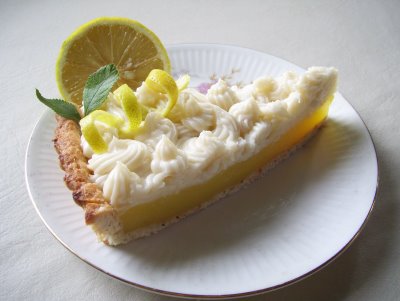 Pie de Limón para veganos y vegetarianos