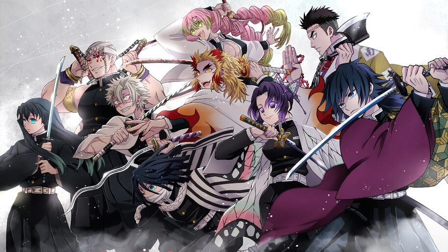 Hashira, Pillars, Members, Kimetsu no Yaiba, 4K, #3.1444