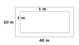 Jika diketahui keliling sebuah persegi panjang 110 cm dan lebarnya 25 cm berapakah panjang dan luas