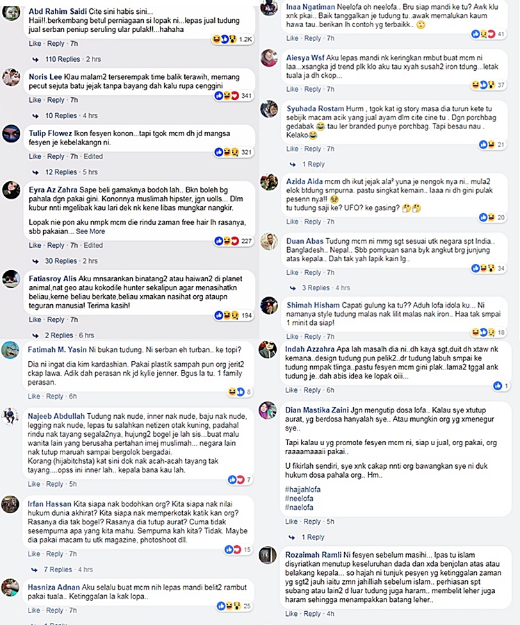 Fesyen Tudung Belit Neelofa Teruk Dihentam.. Lihat Reaksi Menyampah Para Netizen Fesyen Tudung Belit Neelofa Teruk Dihentam.. Lihat Reaksi Menyampah Para Netizen