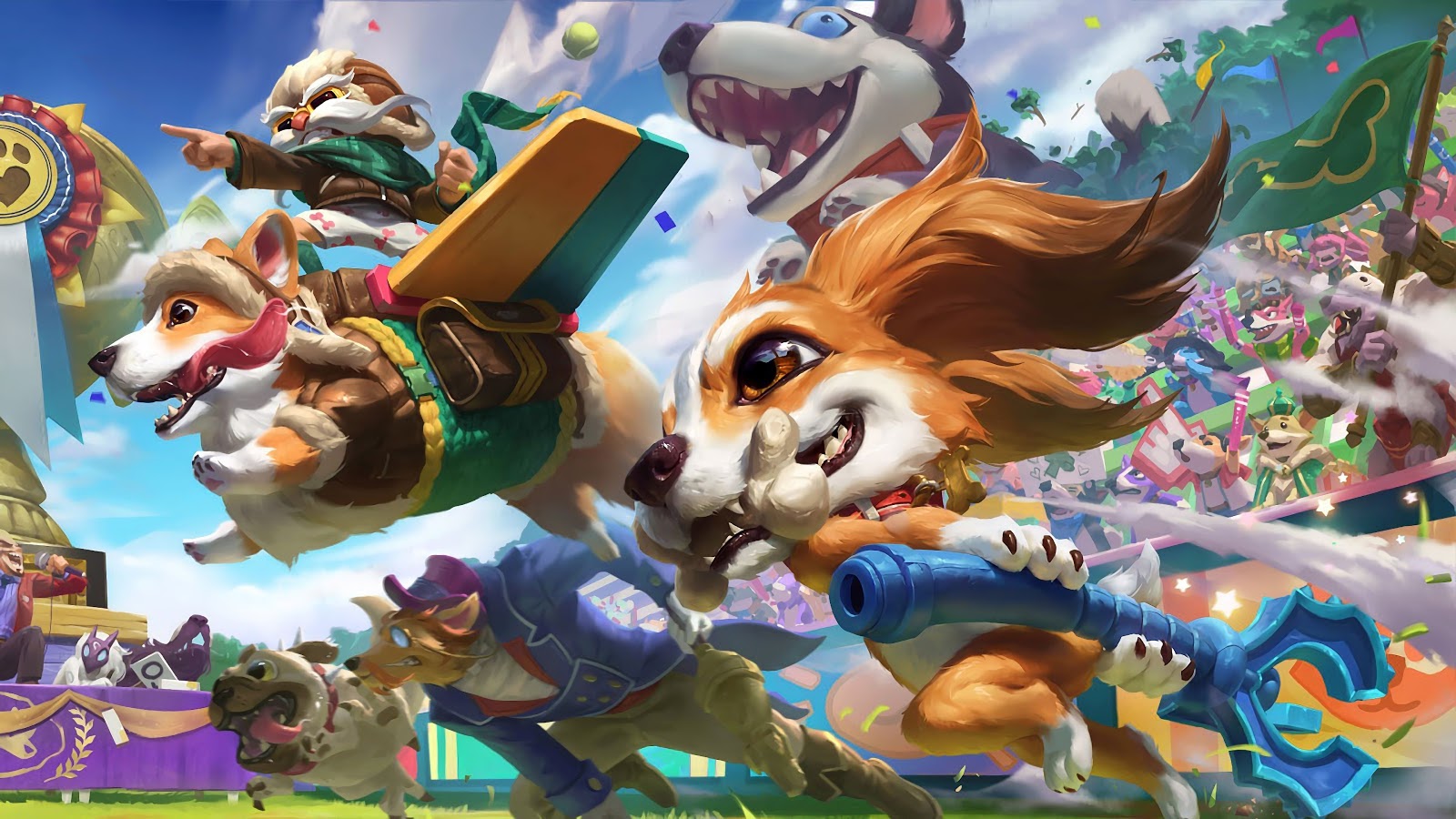 Fuzz Fizz, Splash Art, LoL, 4K, 56 Wallpaper PC Desktop