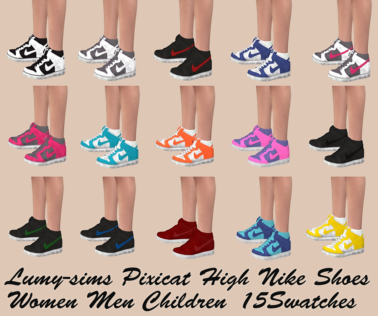 sims 4 nike trainers