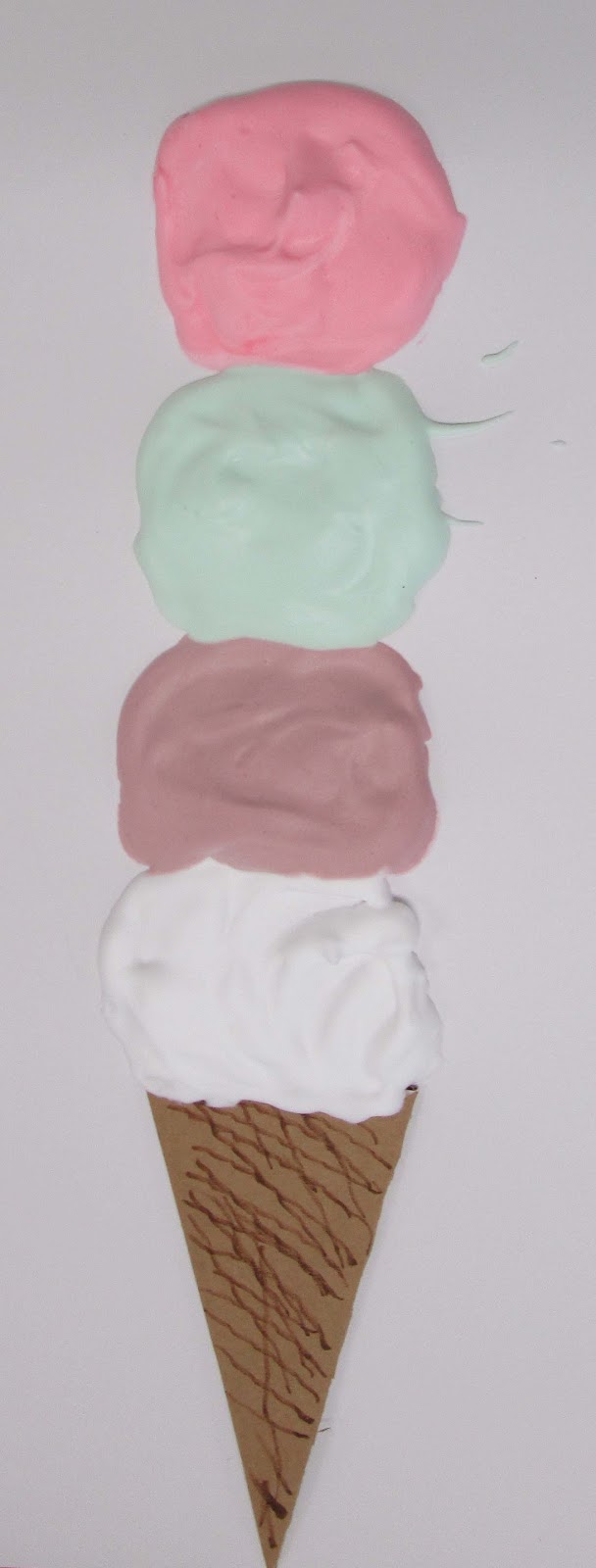 Hey, That's My Art Teacher Puffy Paint Shaving Cream & Glue