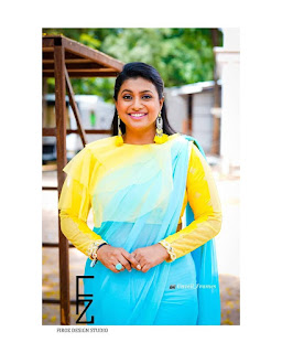 Actress Roja Selvamani in Stunning Photoshoot In Saree