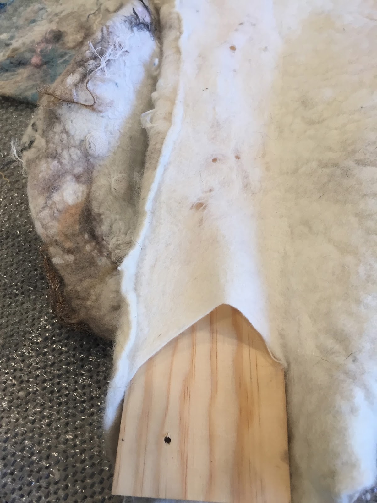 Studio 907 How to Mount a Felted Wall Hanging