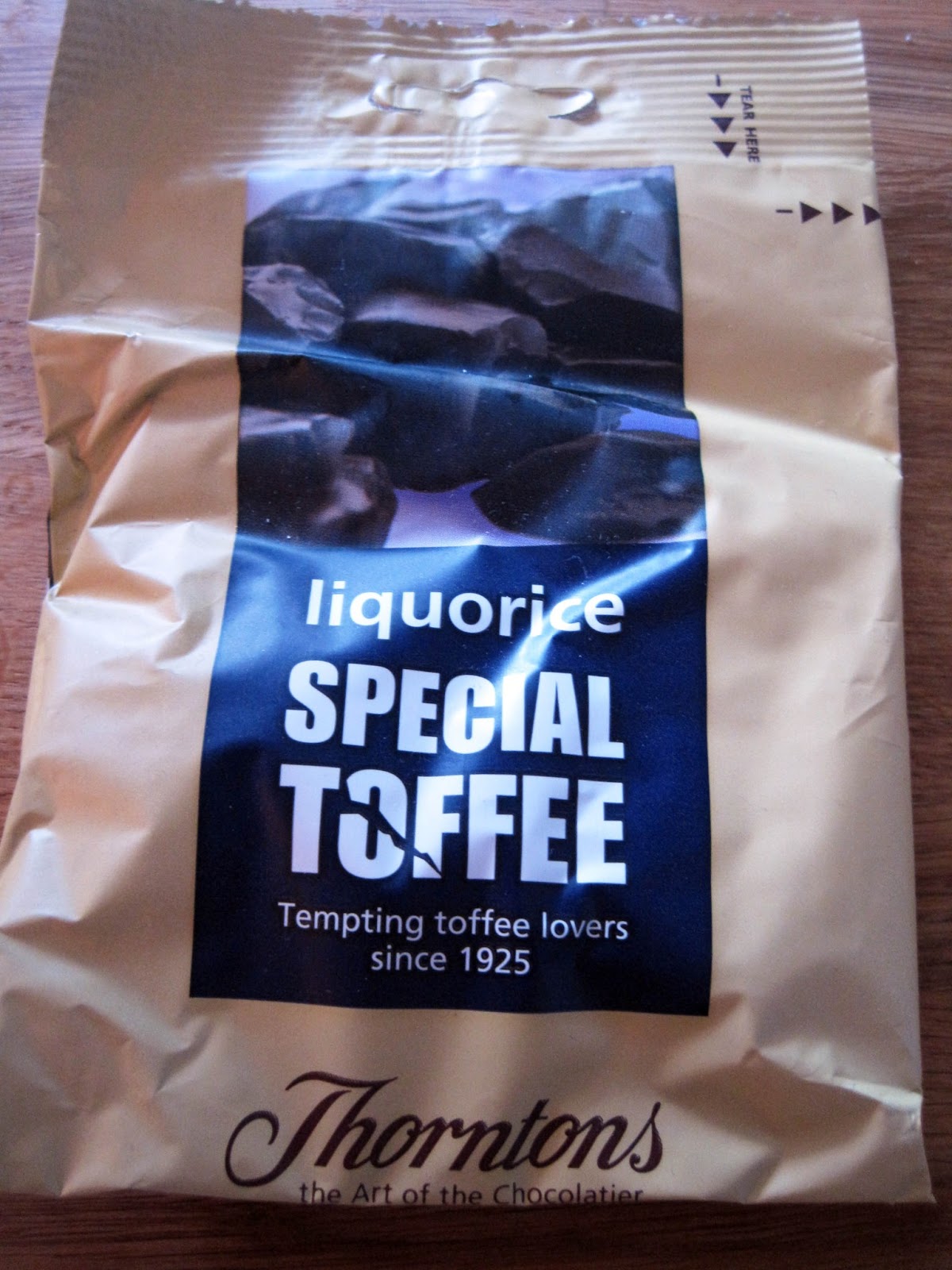 Lakrisbloggen Thornton's Liquorice Special Toffee