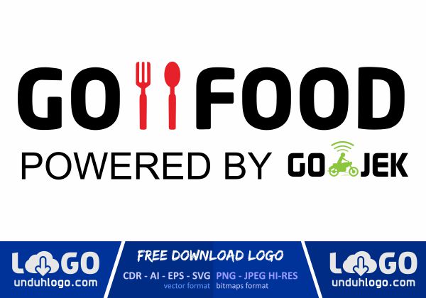 Logo Go Food Gojek Logo Go Food Gojek