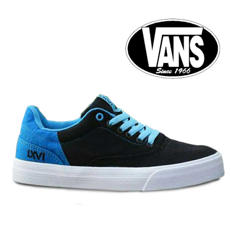 sepatu vans wanita lxvi hitam biru vw 002 omsepatu sepatu vans wanita lxvi hitam biru vw 002 omsepatu