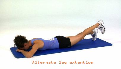exercise leg lower pain lift stomach slowly legs while folded lie bending chin arms without too under