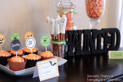 Kara s Party Ideas Orange   Green Halloween Party  - 85