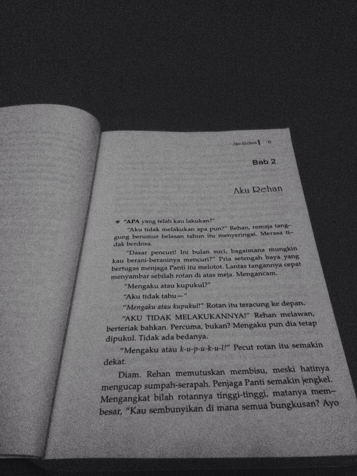 Resensi Novel Per Bab Ilustrasi