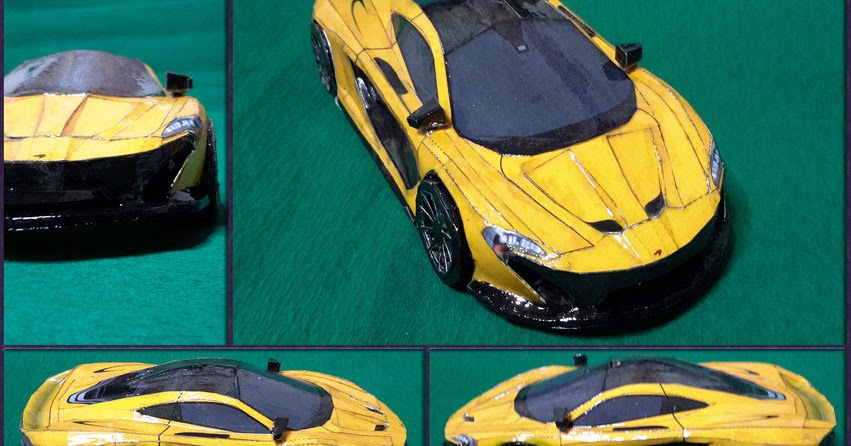 Papercraft Car Mclaren P1 Paper Car Dwonload
