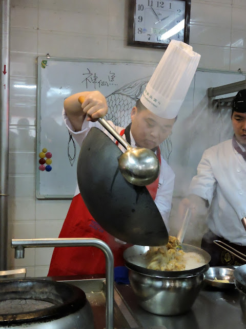 gastronomie chinoise à l'école Jinsong