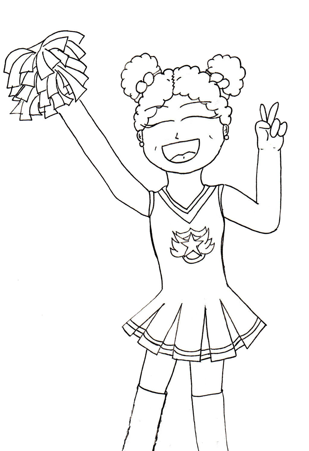 Coloring Page For Sports Kids