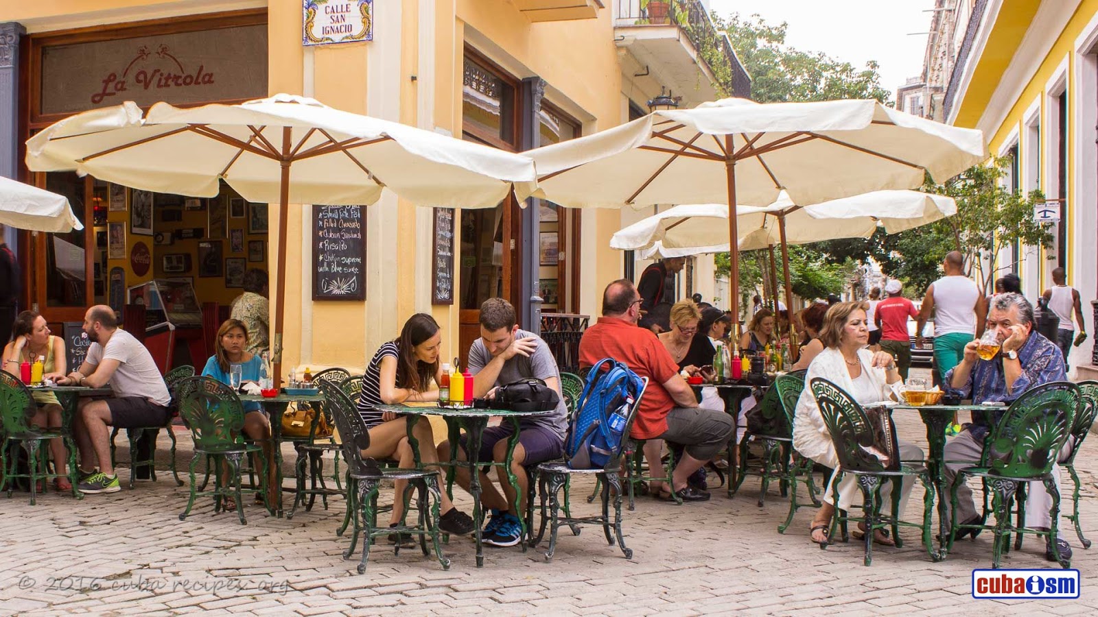 Casa Castellón: La Vitrola y otros lugares dónde comer en #Habana Vieja