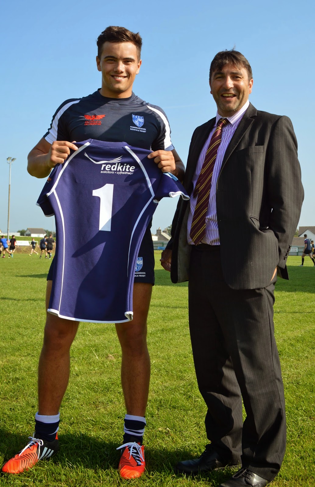 Red Kite Law sponsors Under18 Pembrokeshire Schools Academy rugby team