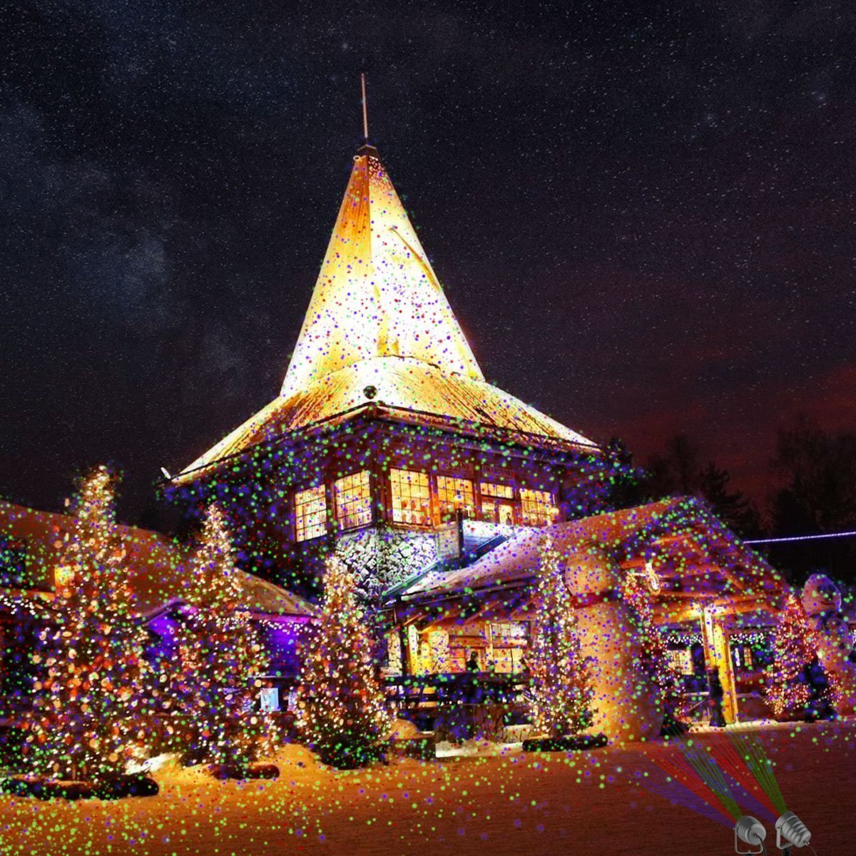 TORIngAmerica REVIEW Remote Control Waterproof LaserChristmasLights