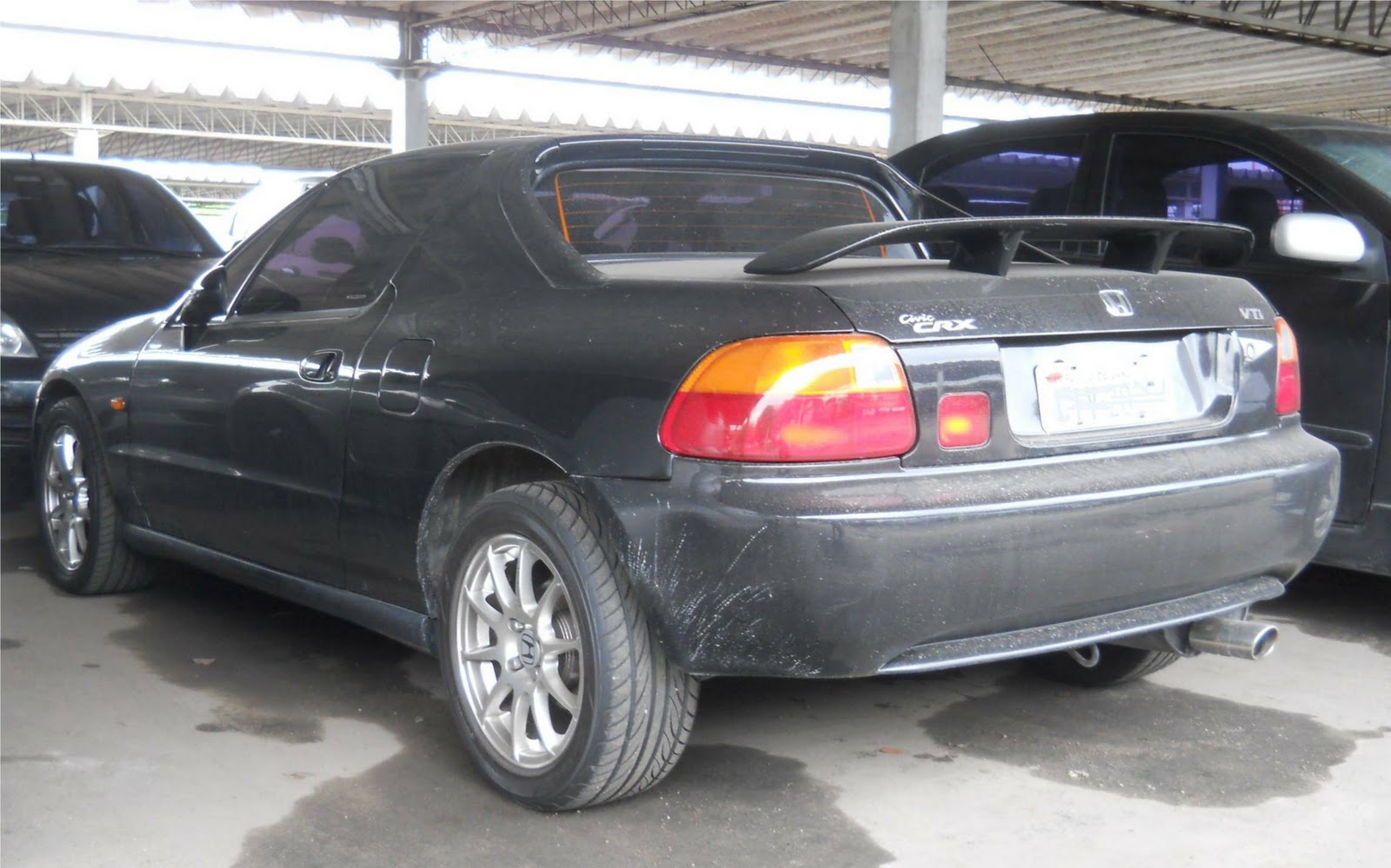 Registros Automotivos do Cotidiano: Honda Civic CR-X VTi 1993
