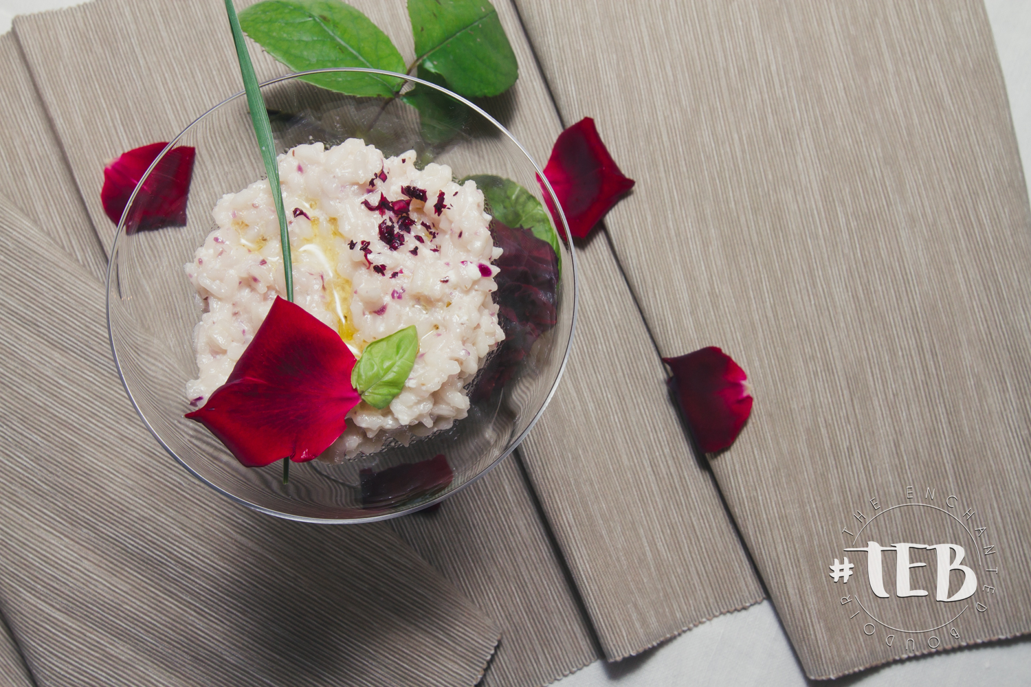 COOKING WITH LE PRINCE ITALIAN RISOTTO WITH ROSES THE ENCHANTED BOUDOIR