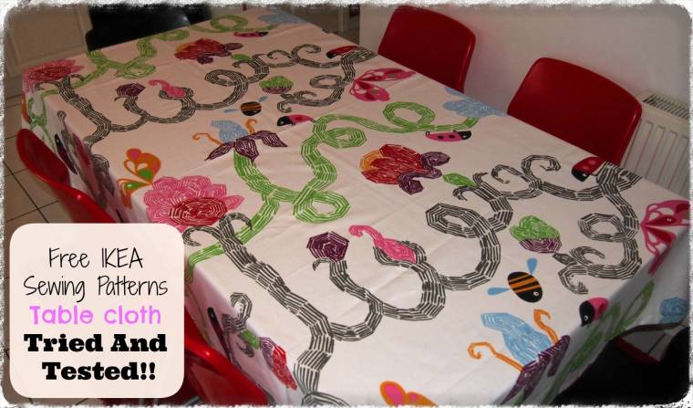 IKEA Table Cloth Pattern: Tried And Tested!!