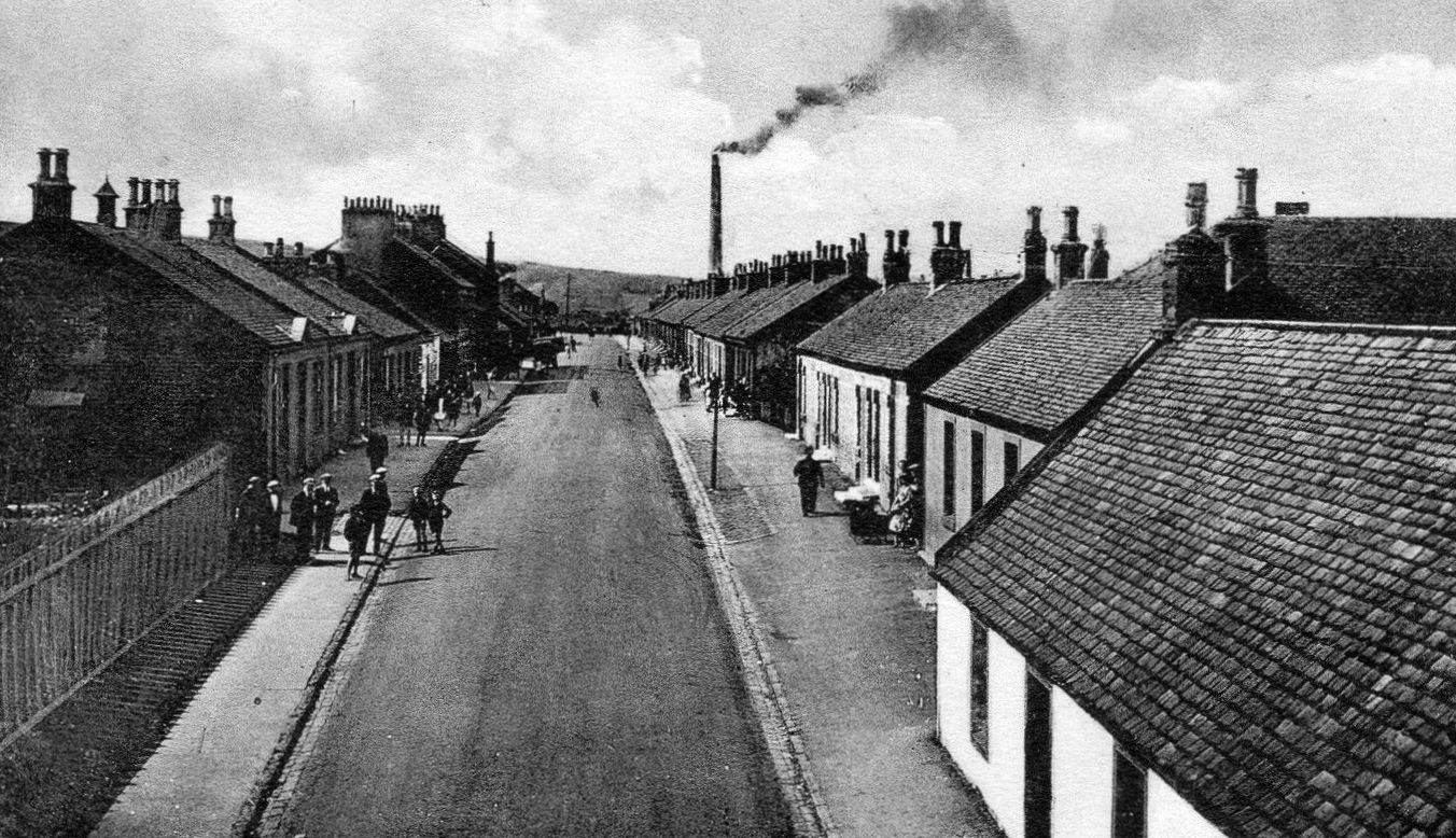 Tour Scotland Old Photograph Caldercruix Scotland