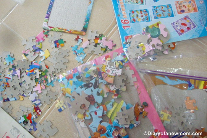 If you dont organize properly,these jigsaw puzzles can create a mess too :)