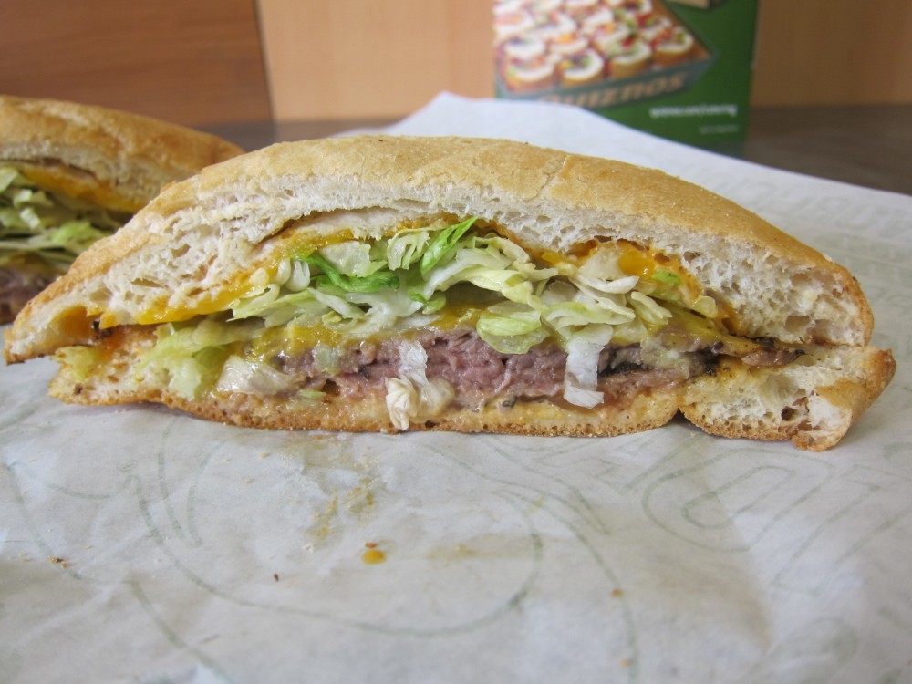 Review Quiznos Chipotle Steak Ciabatta Toastie