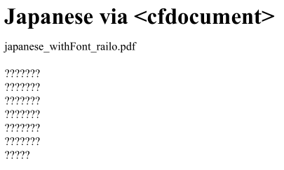 Pdf Japanese Font