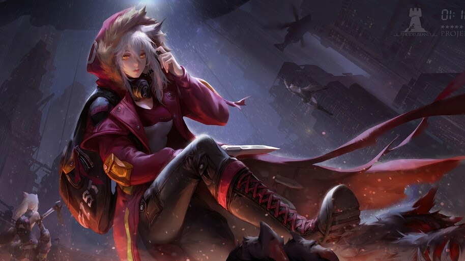 Anime, Girl, Projekt Red, Arknights, 4K, #6.1803