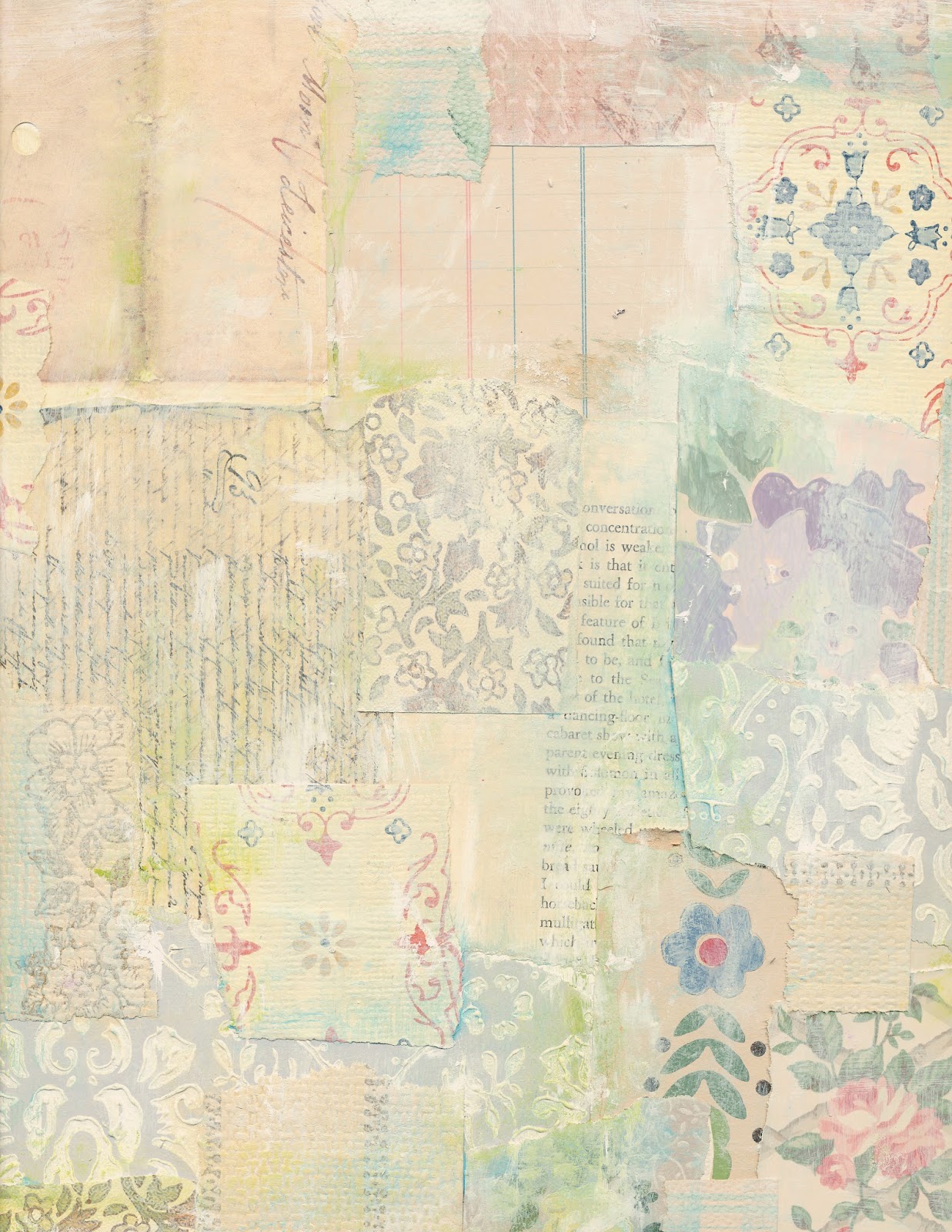 Jodie Lee Designs Free Printable! Vintage Wallpaper Collage