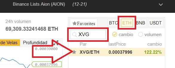comprar verge moneda XVG guía español binance comprar verge moneda XVG guía español binance