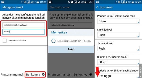 Lengkap Cara Setting Email Hotmail di Ponsel Android Tanpa Aplikasi Tambahan