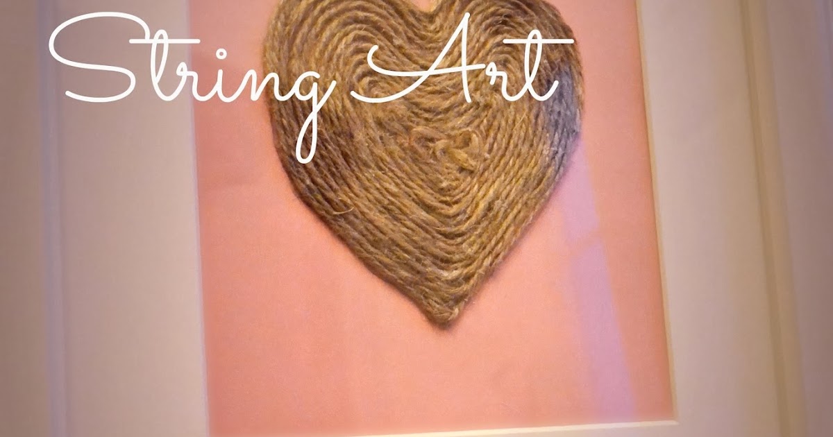 Beachwood Place: Diy Valentine String Art
